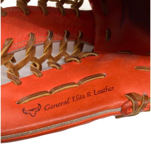 MIZUNO (ミズノ) ミズノプロ 硬式グローブ 外野用　オレンジ