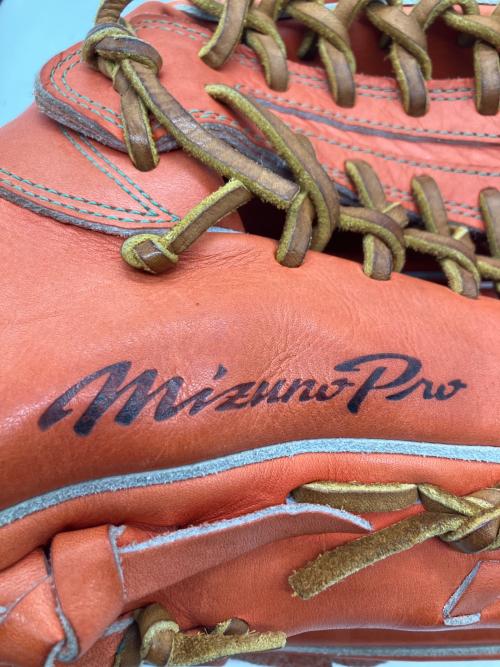 MIZUNO (ミズノ) ミズノプロ 硬式グローブ 外野用　オレンジ