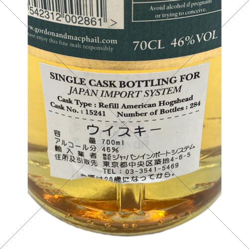 ゴードン＆マクファイル ミルトンダフ スコッチウイスキー 1994年 蒸留所ラベル 700ml