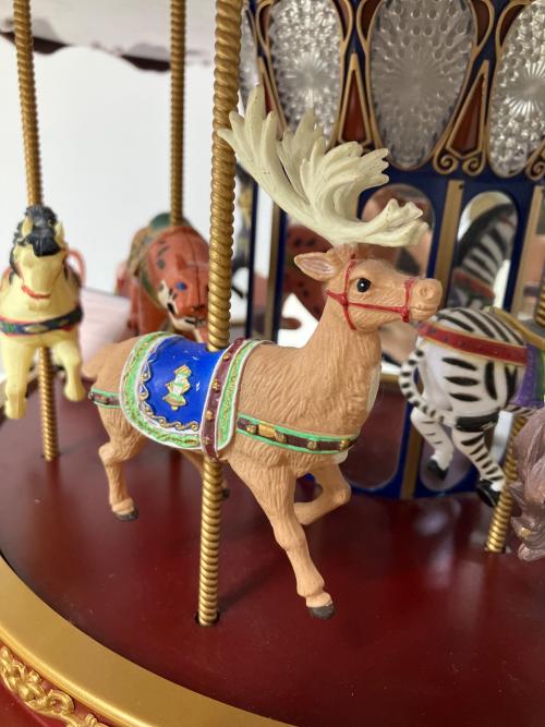 Mr christmas メリーゴーランド ミスタークリスマス 動作確認済 本体のみ