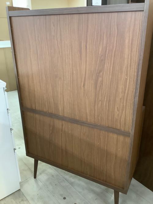 ASTER (アスター) 900HG　ガラスチェスト ブラウン