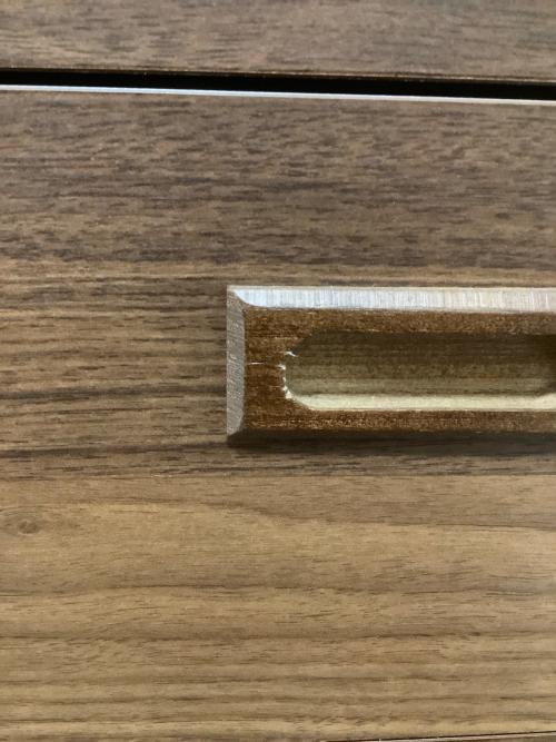 ASTER (アスター) 900HG　ガラスチェスト ブラウン