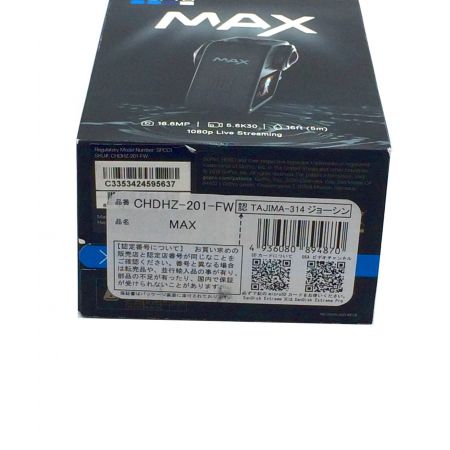 GoPro MAX (ゴー プロ マックス) ウェアラブルカメラ4K 未使用品 CHDHZ-201-FW -