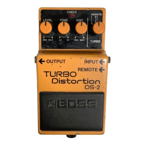 BOSS (ボス) TURBO DISTORTION 本体のみ DS-2 通電確認のみ