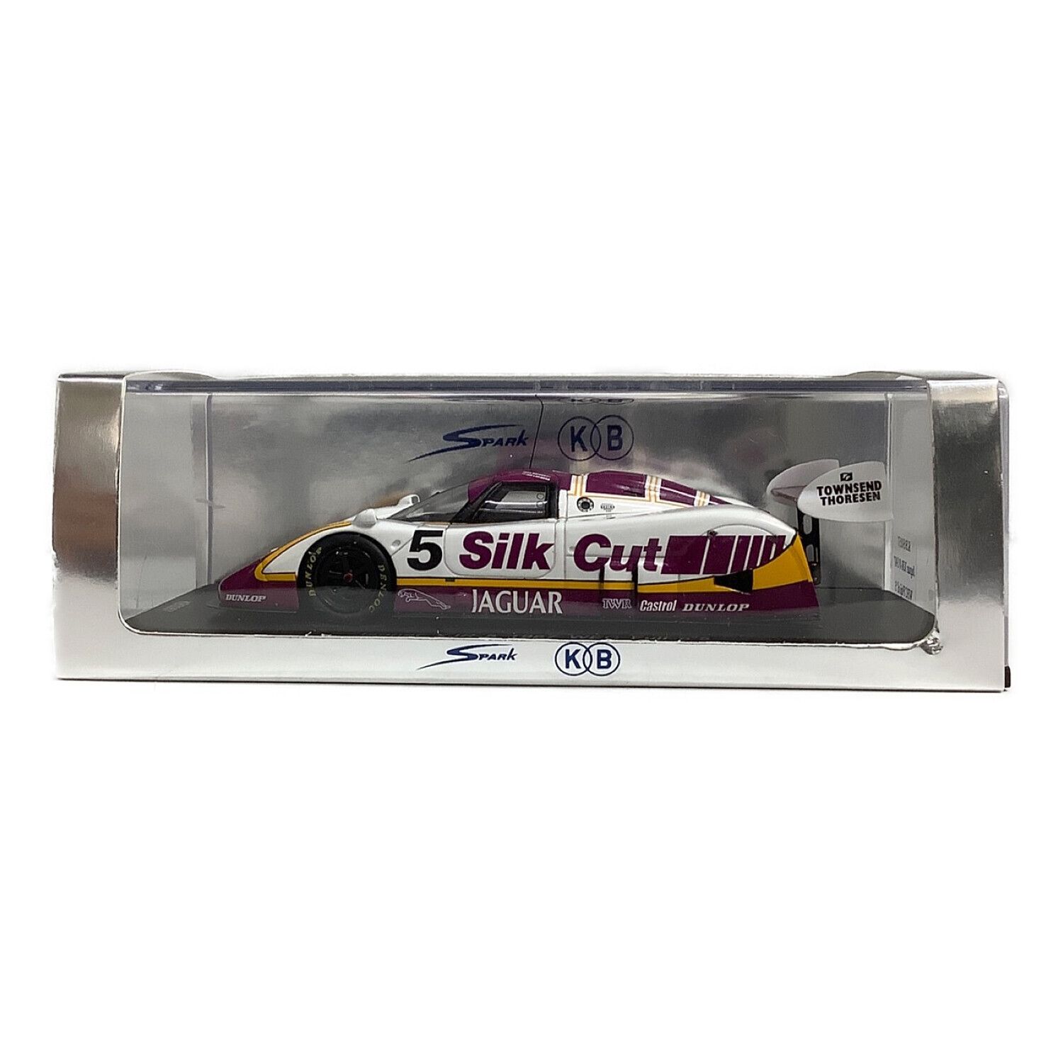 模型 1/43 スパーク KBS057 ジャガー XJR-8 WEC 富士 1987#5 