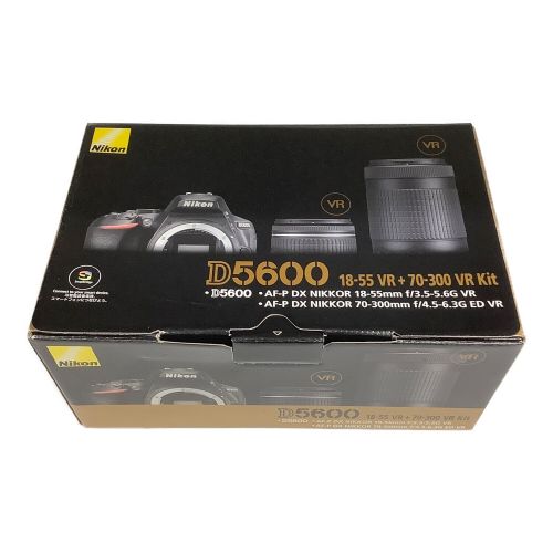 Nikon (ニコン) デジタル一眼レフカメラ D5600 ダブルズームキット