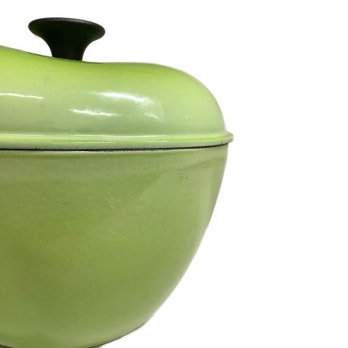 LE CREUSET (ルクルーゼ) ココットアップル グリーン｜トレファクONLINE