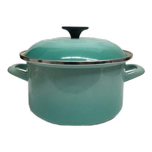 LE CREUSET (ルクルーゼ) EOSキャセロール グリーン 20cm｜トレファク