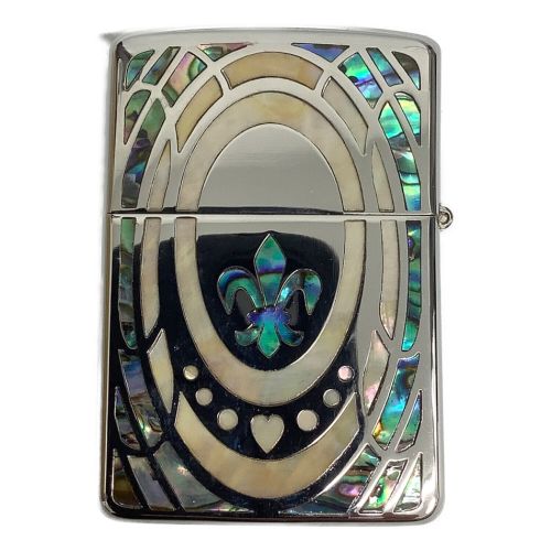 ZIPPO (ジッポ) オイルライター アーマー インレイドシェルグランデ