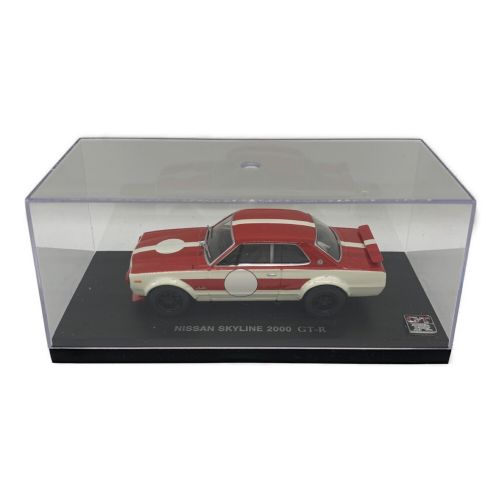 模型 1/43 スカイライン 2000GT-R(KPGC10)カタログモデル(レッド) [K03027A]