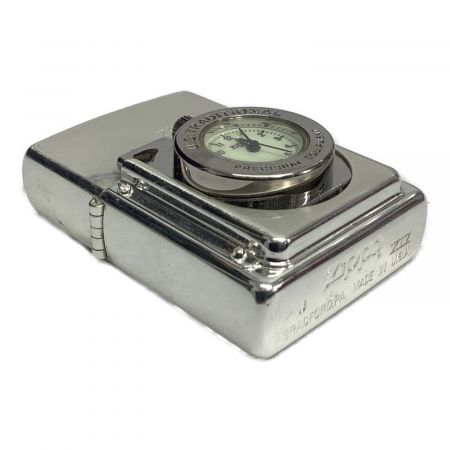 ZIPPO (ジッポ) オイルライター 時計付【1998年10月製造】※時計電池 
