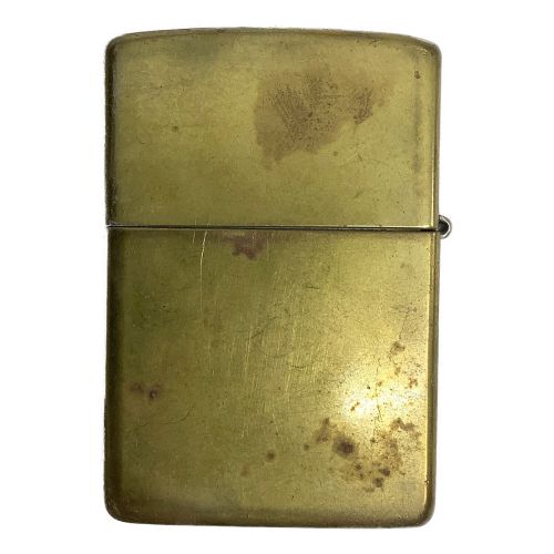 ZIPPO (ジッポ) オイルライター ドランプモチーフ ゴールド【1996年6月製造】キズ・ヨゴレ有｜トレファクONLINE