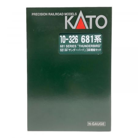 KATO (カトー) Nゲージ 10-326 681系サンダーバード3両増結セット
