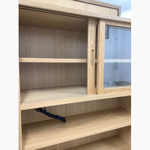 無印良品（ムジルシリョウヒン）レンジボード ガラス扉付き