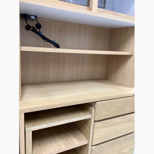 無印良品（ムジルシリョウヒン）レンジボード ガラス扉付き