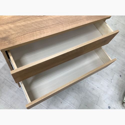 LOWYA 4段チェスト ブラウン【トレファク堺福田店】