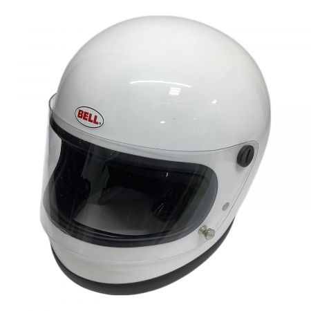 BELL (ベル) バイク用ヘルメット SIZE L STARⅡ ホワイト ※別売りシールドセット 2022年製 PSCマーク(バイク用ヘルメット)有