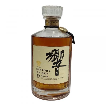 サントリー ウィスキー 700ml 箱付 響 17年 旧ボトル 裏ラベル 金