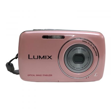 Panasonic (パナソニック) コンパクトデジタルカメラ LUMIX DMC-S1 1270万画素(総画素) 1/2.33型CCD 通常：ISO100～1600 〇 8～1/1600 秒 WG1GB002064