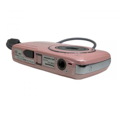 Panasonic (パナソニック) コンパクトデジタルカメラ LUMIX DMC-S1 1270万画素(総画素) 1/2.33型CCD 通常：ISO100～1600 〇 8～1/1600 秒 WG1GB002064