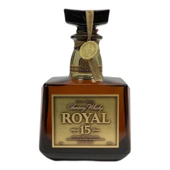 サントリー ウィスキー ゴールドラベル 750ml ローヤル 15年 未開封