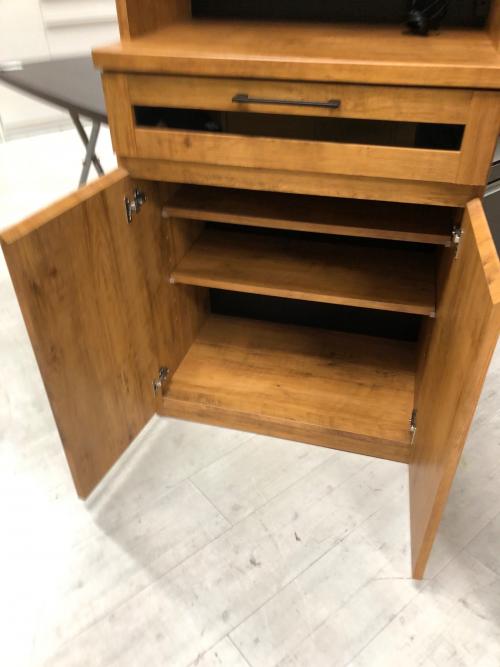 東馬 (トウマ) レンジボード ブラウン 204 2枚扉 kayla