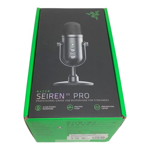 Razer (レイザー) コンデンサーマイク RZ-0404100-R3M1 Seiren V2 Pro