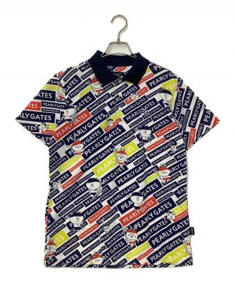 PEARLY GATES (パーリーゲイツ) LINE FRIENDS (ラインフレンズ) ゴルフウェア(トップス) ネイビー サイズ:4