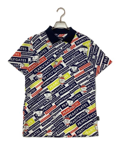 PEARLY GATES (パーリーゲイツ) LINE FRIENDS (ラインフレンズ) ゴルフウェア(トップス) ネイビー サイズ:4