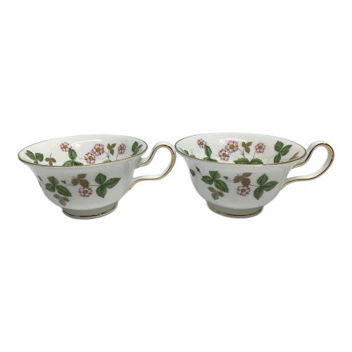 Wedgwood (ウェッジウッド) カップ&ソーサー ワイルドストロベリー 2Pセット