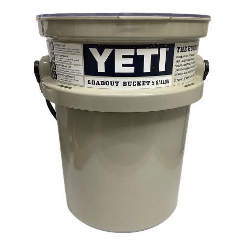 Yeti (イエティ) 5-Gallon Bucket ベージュ