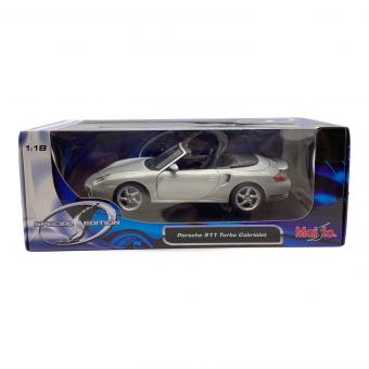 Maisto (マイスト) Prosche 911 Tuurbo Cabriolet モデルカー 1：18