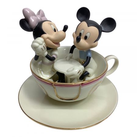 LENOX ミッキー・ミニー ティーカップ置物 LENOX (レノックス) DISNEY ティーカップトアール｜トレファクONLINE