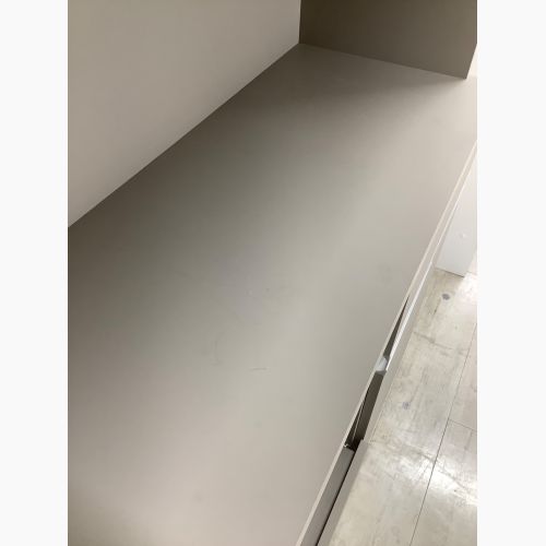 手作り家具工房日本の匠 レンジボード グレー 264 3枚扉