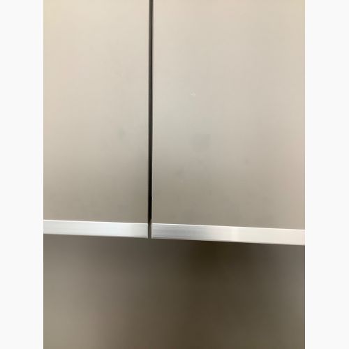 手作り家具工房日本の匠 レンジボード グレー 264 3枚扉