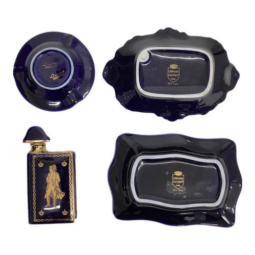 LIMOGES CASTEL (リモージュキャッスル) インテリアプレート・空瓶 4点セット