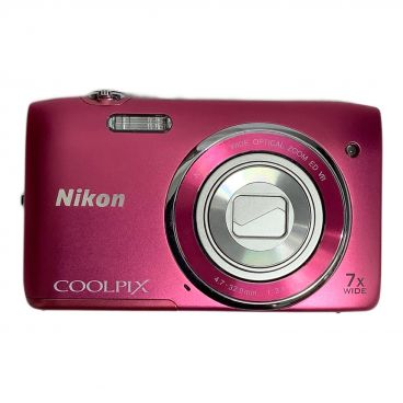 ジャンク】Nikon COOLPIX L32 赤 【公式通販】