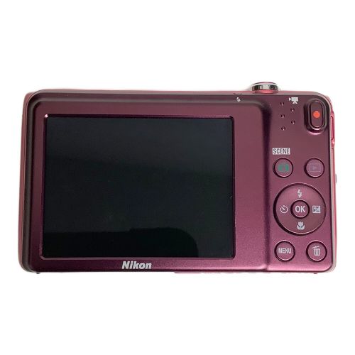 Nikon (ニコン) コンパクトデジタルカメラ S3500 2048万画素(総画素) 1/2.3型CCD 通常：ISO80～1600 1.1コマ/秒 1～1/2000 秒 -