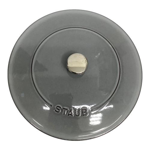 Staub (ストウブ) 両手鍋 SIZE 24cm グレー