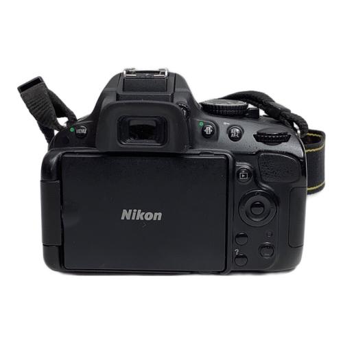 Nikon (ニコン) 一眼レフカメラ D5100 1620万画素(有効画素) APS-C 標準：ISO100～6400 1/4000～30秒 2026366