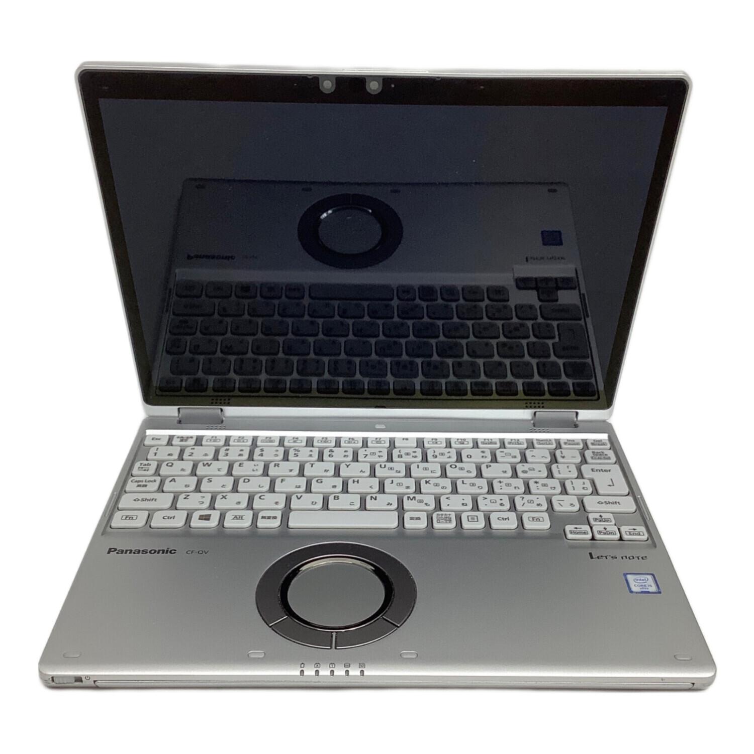 Panasonic CF-QV8／8GB／ Panasonic Let's note CF-QV8 Core i5-8365U 8GB RAM 256GB SSD