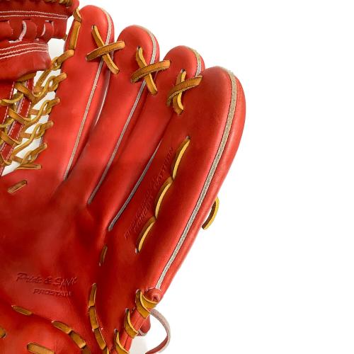 ZETT (ゼット) グローブ レッド pride&spirit PROSTATUS