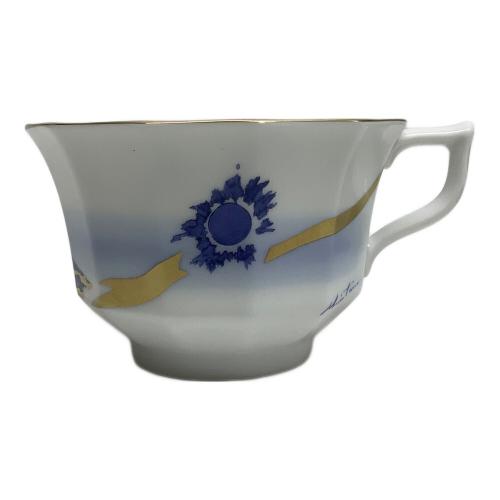 ROYAL COPENHAGEN (ロイヤル・コペンハーゲン) カップ&ソーサー 絹谷幸二 日月天祥富嶽 青富士 5Pセット