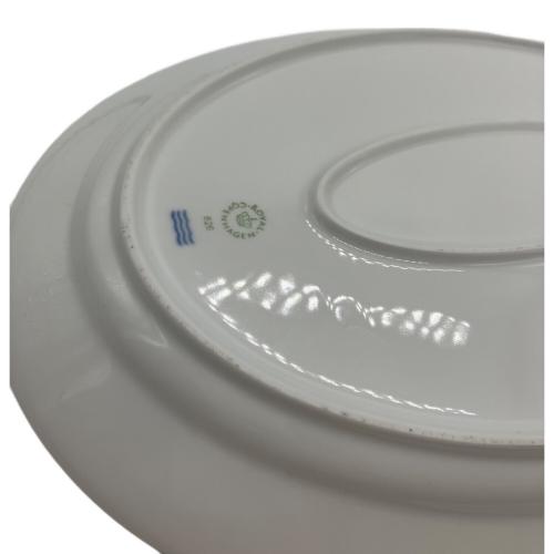 ROYAL COPENHAGEN (ロイヤル・コペンハーゲン) 楕円プレート ヨゴレ有 フルーテッド・シグネチャー