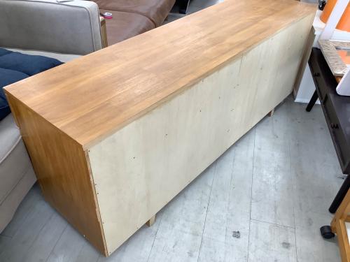 キャビネット ナチュラル オーダーメイド 96 引出付き