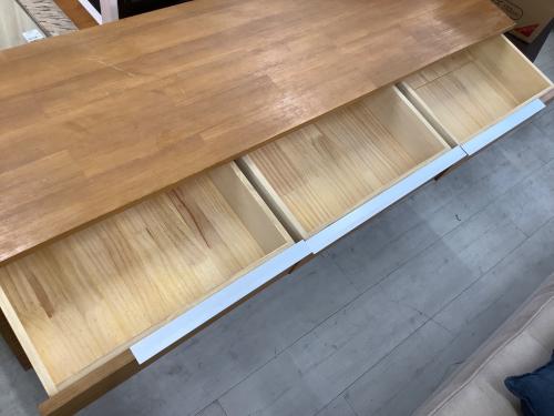 キャビネット ナチュラル オーダーメイド 96 引出付き