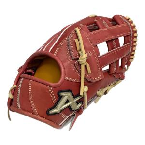 ATOMS (アトムズ) グローブ レッド×ベージュ MADE IN JAPAN オールラウンド用 右投げ用