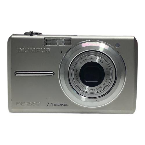 OLYMPUS (オリンパス) コンパクトデジタルカメラ FE-220 710万画素(有効画素) 1/2.5型CCD 専用電池 xDピクチャーカード 通常：ISO64～640 4～1/2000 秒 X51139900