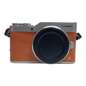 Panasonic ミラーレス一眼カメラ DC-GF9 1600万画素(有効画素) フォーサーズ 4/3型 JPEG/RAW 標準：ISO200～25600 1/16000～60秒(シャッター方式自動切換時) WF7AA009847