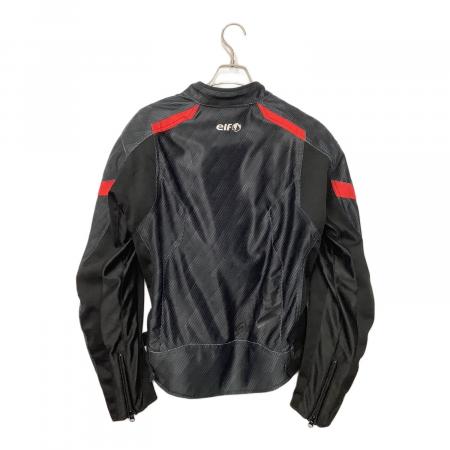 エルフ elf スフィーダジャケット 黒/赤 ライディングジャケット M elf (エルフ) スフィーダジャケット メンズ SIZE L ブラック EJ-S113